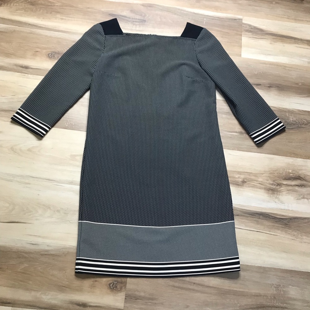 Ann Taylor Black Polka Dot Dress